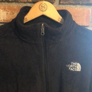 The North Face black zip up